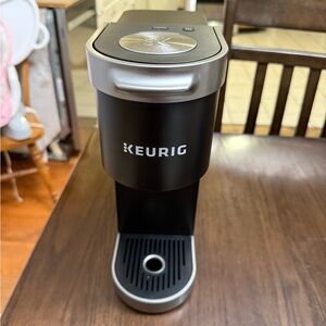 Keurig Black and Silver Single-Serve Brewer